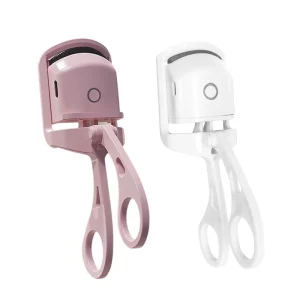 Factory Direct Electric Eyelash Curler Long Lasting Plastic Magic Tool for Quick Perm Styling Wide Angle Heating Curler