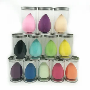 Factory Direct Hydrophilic Latex Free Super Soft Makeup Sponge Cosmetic Foundation Blending Blender Cylinder Shape