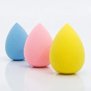 Factory Direct Multi color Teardrop Blender Latex Free Soft Hydrophilic Washable Custom Logo Makeup Sponge