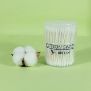 Factory Direct Sale Baby Mini Buds Custom Paper Stick Breathable Cotton Swabs for Baby Care Daily Use