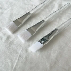 Factory Direct Sale Mini Short Handle Foundation Brush Wooden Handle Mask Brush Single Makeup Brush Tool