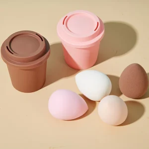 Factory Direct Sale in Stock Low MOQ Vegan Face Beauty Makeup Sponge Blending Set for Facial Make up Sponge