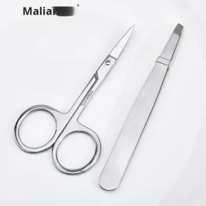 Factory Direct Sales Stainless Steel Eyebrow Clip Beauty Tool for Women Facial Hair Tools
