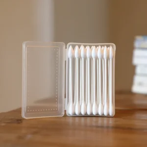 Factory Directly Provide Disposable Washable Multi Purpose Ear Cleaning 30Pcs Paper Cotton Bud OEM Cotton Swab