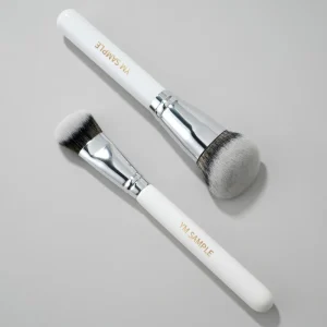 Factory High Quality Vegan Custom Professional Kabuki Makeup Brush Private Label with Customize Box