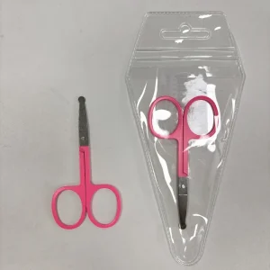 Factory Mini Manicure Scissors Eyebrow Scissors Nose Hair Scissors with Blunt Tips