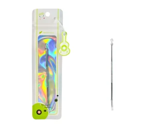 Factory Professional Facial Cleaning Anti slip Handle Blackhead Remover Tools Face Acne Needle Stainless Steel Acne Needle