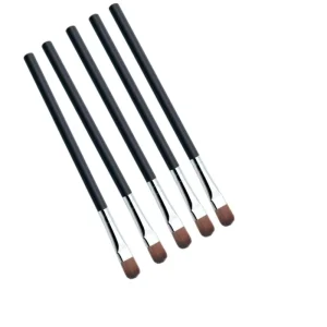 Factory Professional Facial Single Mini Flat Eyeshadow Concealer Smudge Brush Plastic Handle Makeup Brush Brochas De