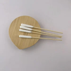 Factory Sales Eco friendly Reusable Recyclable Large Bamboo Stick Cotton Buds with Custom Logo ISO Certified