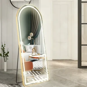 Factory Smart LED Full Body Vanity Mirror Household Makeup Mirror