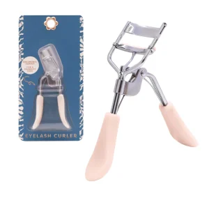 Factory Steel Eyelash Curler Portable Metal Eye Makeup Tool with Detachable Comb Women Natural Curling Effect