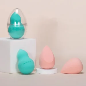 Factory a Variety of Colors and Shapes of High end Non latex Hydrophilic Makeup Sponge Beauty Makeup Egg Puff