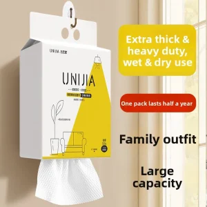 Family Hanging Facial Towel Household Extra Large Thickened Wall Mounted 100% Viscose Soft Face Wipe Cleansing Towel