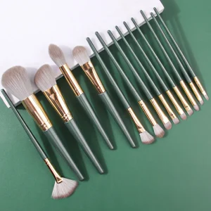 Fashion Design OEM Factory 14pcs Makeup Brush Set Tools Eco Makeup Brush
