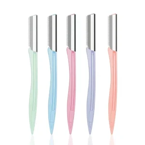 Fashion Eyebrow Trimmer Face Blade Shaver Portable Eye Brow Epilation Hair Removal Safety Eyebrow Cutting Woman Makeup Tools