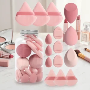 Fashion Multi Functional Makeup Sponge Brush Set Professional Gift Women Headband Puff Sponge