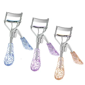 Flash Powder Manual Eyelash Curler Curly Sunflower Natural Beauty Gadget Wide Angle Portable Eyelash Curler