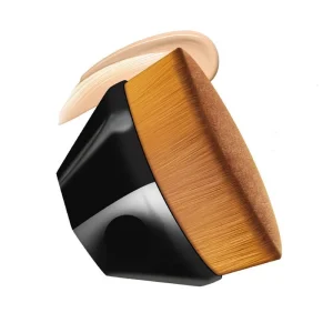 Flat Kabuki Foundation Blending Brush, Synthetic Hair, Multifunction, for Liquid, Cream, and Powder Makeup