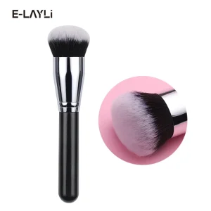 Flat Kabuki Liquid Foundation Brush Single Makeup Brushes Cosmetic Tools Fluffy Synthetic Hair High Quality for Makeup