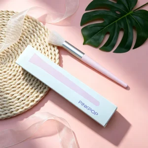 Flat Synthetic Powder Brush Single Makeup Brush Blush Brush Single Stippling Brush