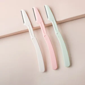 Folding Eyebrow Razor Sharp Blade Shaver Knife Dermaplaning Facial Eyebrow razor Trimmer for Women