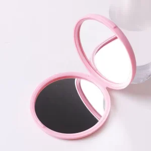 Folding Makeup Mirror Beauty Makeup Simple Desktop Mirror Bedroom Modern HD Dormitory Portable Mirror