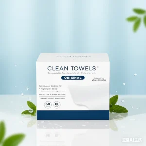 For Sensitive Disposable Towel Nonwoven Skin Antimicrobial Quick Dry Lint Free Dry for Makeup Biodegradable Disposable Towel
