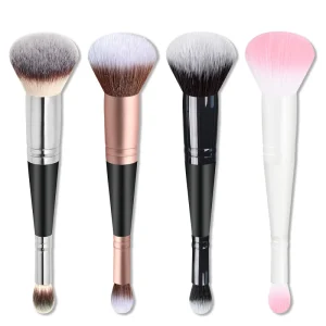 Foundation Concealer Dual Head Makeup Brush Single Piece for Beginners Makeup Tool