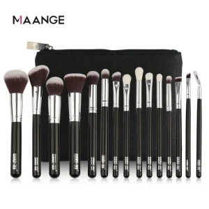 Foundation Eye Shadow Makeup Brush with Bag Beauty Tools Kit Custom Makeup Brush Set