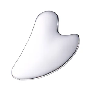 Free Logo Scraping Board Massager Smooth Facial Tool Skin Stainless Steel Gua Sha Board Medical Therapy Guasha Tool