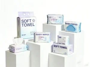 Free Sample 3 Ply Facial Wipes Disposable Cotton Towel for Makeup Removal and Skincare Household Use