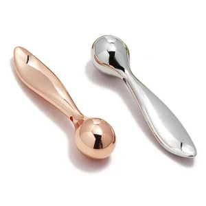 Free Samples Jingwang Stainless Steel Roller Silver Facial Mask Eye Cream Stick Model Ysb21007 China Made in China