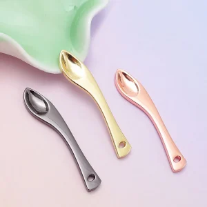 Free logo Facial Spatula Cosmetic Face Cream Spoon Beauty Tool Eye Cream Applicator Mini Eye Cream Spoon