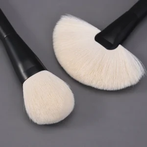 Goat Hair Makeup Brush Customized Logo High Quality Brush Popular Natural Hair Fan Makeup Single Brush Factory