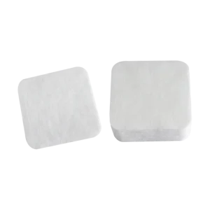 Good Quality 100% Natural Cotton Raw Cotton Pad Dispenser Cotton Squares for Face Cleaning Pads