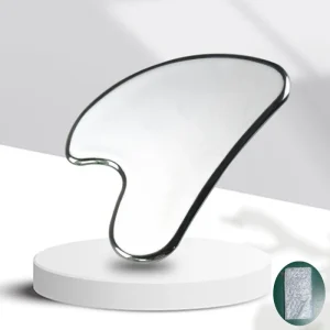 Guasha Board Gua Sha Massage for Face Stainless Steel Body Massager Facial Scraping Plate SPA Guasha Scraper for Neck Back