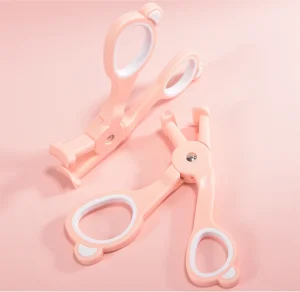 H 9031 Customized Color Logo Easy to Use Plastic Flap Free Sectional Eyelash Curler False Eyelash Applicator