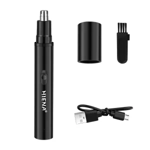 HIENA B003 Nose Hair Trimmer Professional Painless Eyebrow Trimmer Powerful Motor and Dual Edge Blades for Smoother Cutting