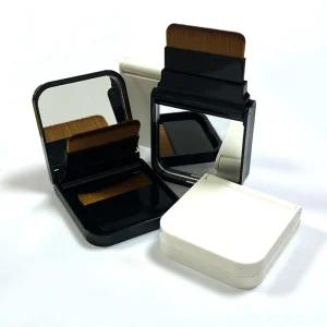 HMU Portable Multi function Straight Line Foundation Make up Artist Dedicated Brush Travel Seconds Makeup Mirror Brush