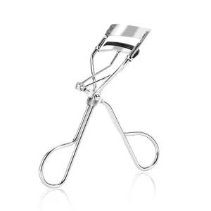 HONGSTARS Silver Stainless Steel Silicone Pad Eyelash Curler with Magic Curl Fashionable Eyelash Lifting Tool 8 Weeks Function