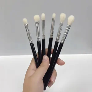Hadiyah Beauty 6pcs Professional Eye Makeup Brushes Eyeliner Eyeshadow Blending Brush Sets Goat Hair Eye Makeup Brush Set