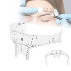 HadiyahBeauty Permanent Makeup Eyebrow Ruler Micro Blading Tattoo Guide Tattooing Tool Grooming Shaper Professional Locating