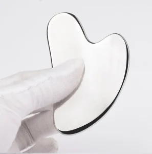 Hand held MSDS Certificate Guasha Scraping Stainless Steel Massage Therapy Gua Sha Board Tool