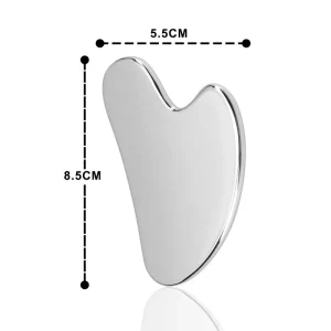 Hand held Medical Grade Guasha Scraping Stainless Steel Massage Therapy Gua Sha Board Tool