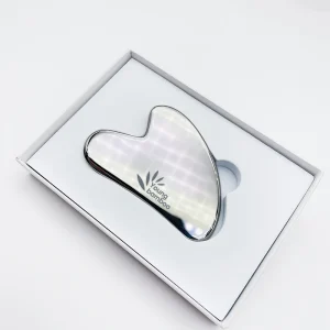 Hand made Guasha Scraping Stainless Steel Massage Terahertz Gua Sha Board Tool