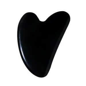 Handmade Natural Obsidian Natural Stone Gua Sha Board Facial Scraping Tool