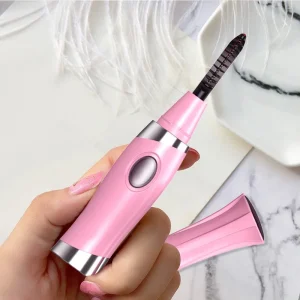 Heated Eyelash Curler Electric Eyelash Curlers 4 Heating Modes Quick Natural Curling Eye Lashes for Long Lasting Tools Kit