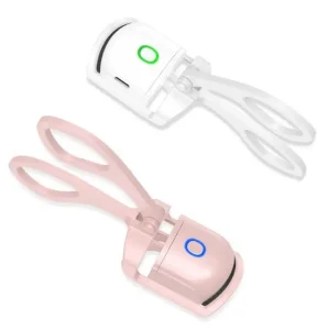 Heated Eyelash Curler Electric Rechargeable USB 10s Fast Heating 24H Long lasting Curling Tool