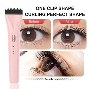Heated Eyelash Curler Eyelash Crimper Portable Lash Curler 360 Degree Curl 24 Hour Hold Fast Charging Multiple Ways