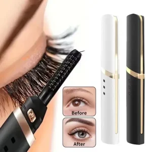 Heated Eyelash Curler Fast Heat up Within 10s Electric Eyelash Curler for Women 24 Hours Long Lasting